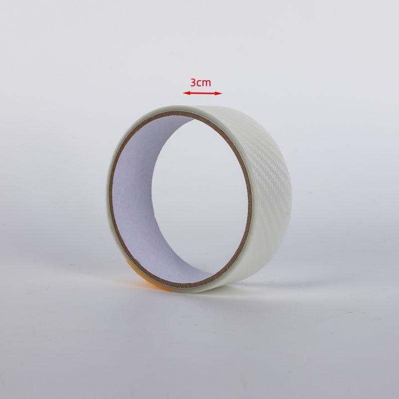 

3D Самоклеящаяся пленка под карбон для автомобиля: Защитная пленка от царапин для кузова, дверной и оконной отделки Length 1m