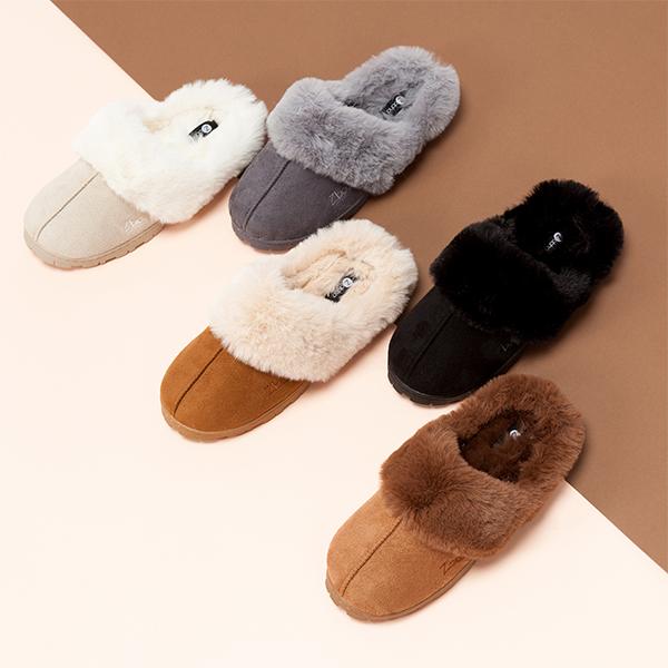 Zobha Winter Women'S Fur Slippers Zbs220927