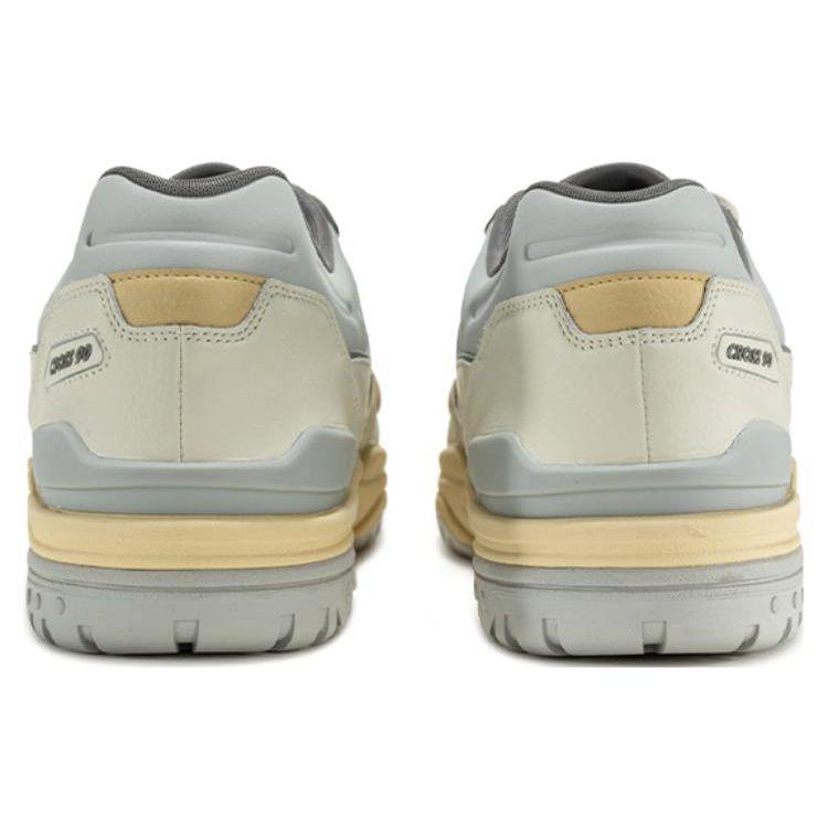 SAUCONY Cross 90 Non-Slip Durable Low-Top Skate Shoes Unisex Skate Shoes White Gray S79035-19