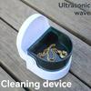 1Pcs Sonic Cordless Denture Cleaner Household Eyeglasses Jewelry Watch Denture Cleaning Machine