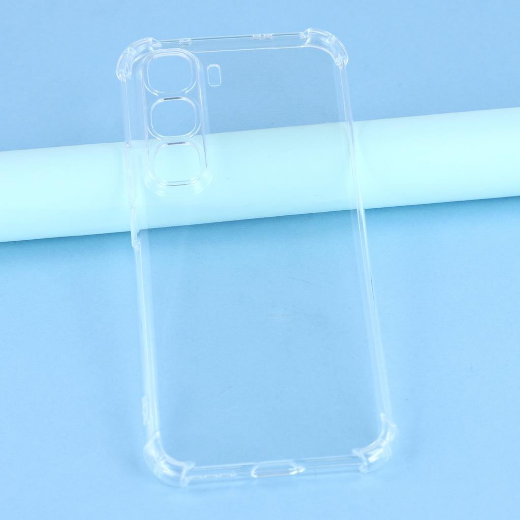 For Infinix Hot 60 Pro+ 4G Phone Case Reinforced Four Corner Anti-Drop Clear TPU Phone Cover