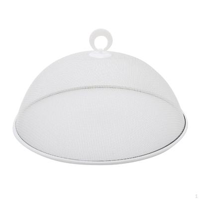 Food Cover with Metal Mesh for Outdoor Dining, 28cm Dome Screen Plates