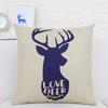 Pillow Cushion Office Waist Pillow Car Sofa Living Room Seat Lumbar Cushion Nordic Style Cotton Linen Square Pillow