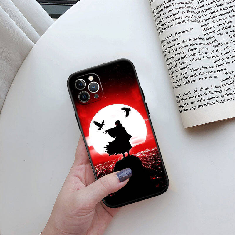 MH103 Naruto Uchiha Itachi Handyhülle für iPhone 7 8 11 12 13 14 15 16 17 16E XS Pro Max XR X SE Air