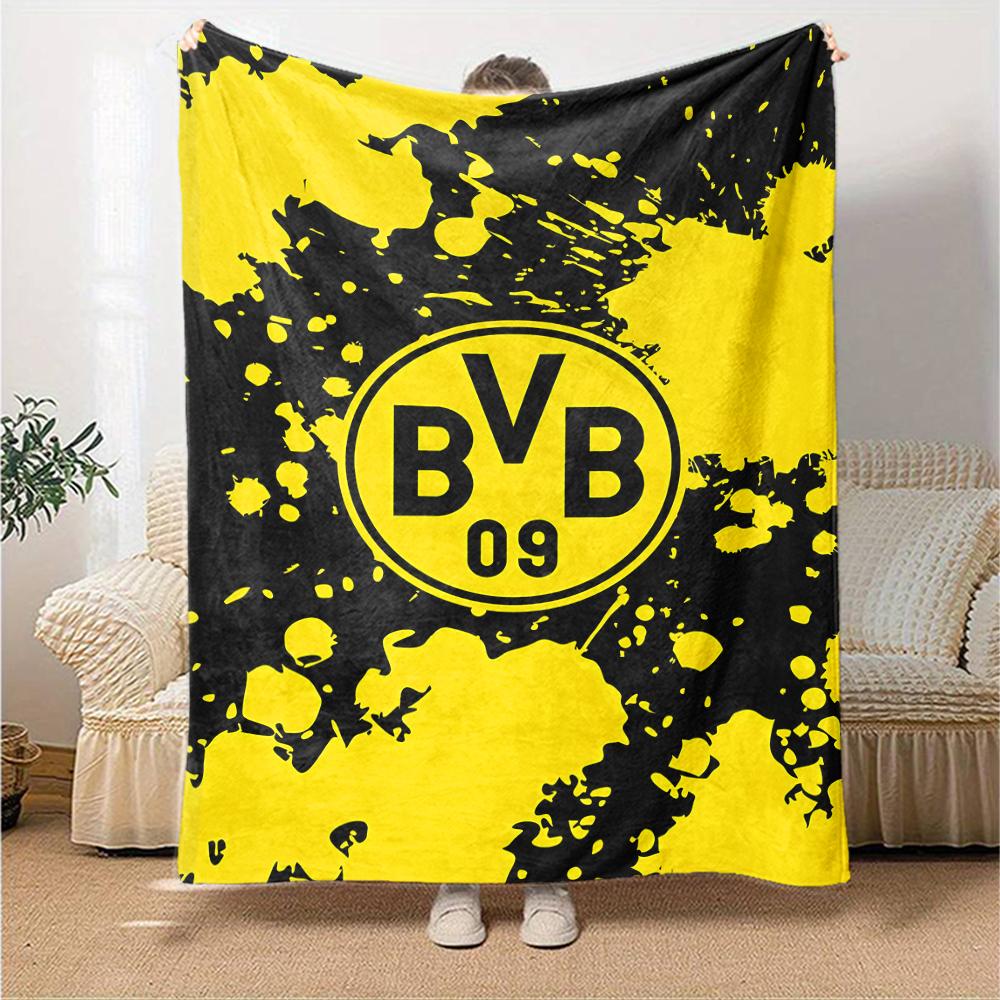 1 Stück Fußballmannschaft (57) Decke, Geschenk, für Männer und Frauen, Weiche Decke, Gut für Schlafsofa Couch Reisen, Leichte Flanelldecke