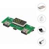18650 Charging Board Double USB Output Mobile Power Module 5V 2.4A/2A 1A with Overcharge and Shortcircuit Protections