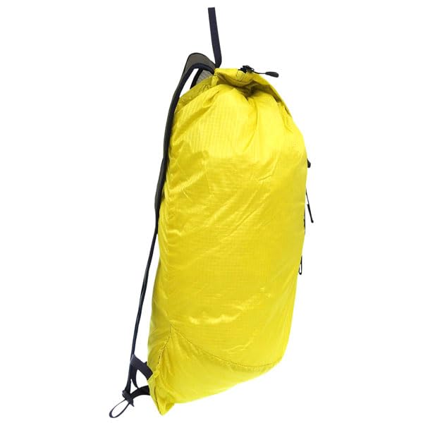 Montbell Versalite Pack 15, 15L Yellow Backpack for Men and Women, 1133321, A4 Compatible (Yellow (CYL))