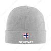Norwegische Stolz Norwegen Flagge Beanie Mützen Kappen Unisex Winter Warm Strickmütze Damen Herren Hip Hop Erwachsenen Mützen