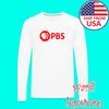 PBS Public Broadcasting Service Men#039;s White Size S To 2XL Unisex T-Shirt