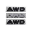 3D AWD Logo Sticker Tail Bumper Badge Auto Rear Trunk Emblem Accessories