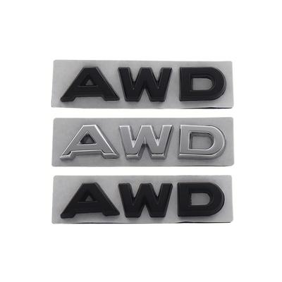 3D AWD Logo Aufkleber Heckstoßstange Plakette Auto Heckklappe Emblem Zubehör