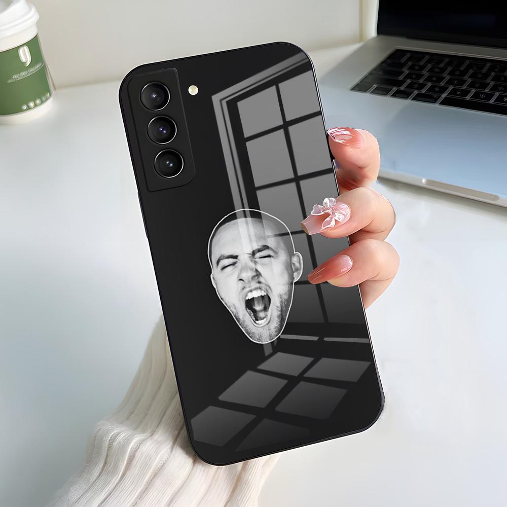 Singer M-Mac Circles Miller Phone Case For Samsung A56 A36 A26 A16 A15 A25 A35 A55 A14 A34 A24 A54 Glass Case