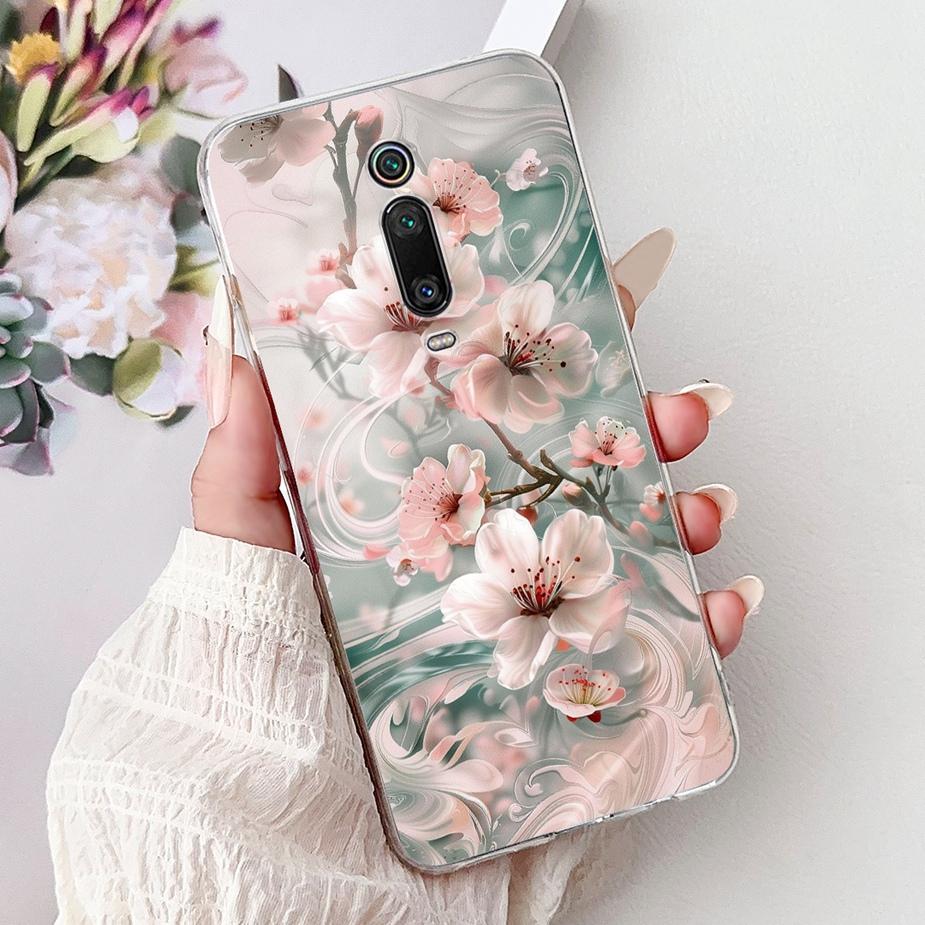For Xiaomi Mi 9T Pro Case Cute Cat Lucky Koi Painted Cover Soft Silicone Phone Case For Xiaomi MI 9T Pro Mi9T 9TPro Fundas Coque