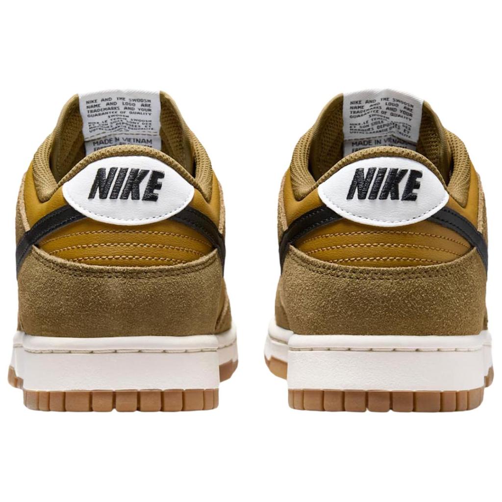 Nike Dunk Low Gum Pack - Ochre Unisex Sneakers Brown Black Olive-Flak IB6399-300