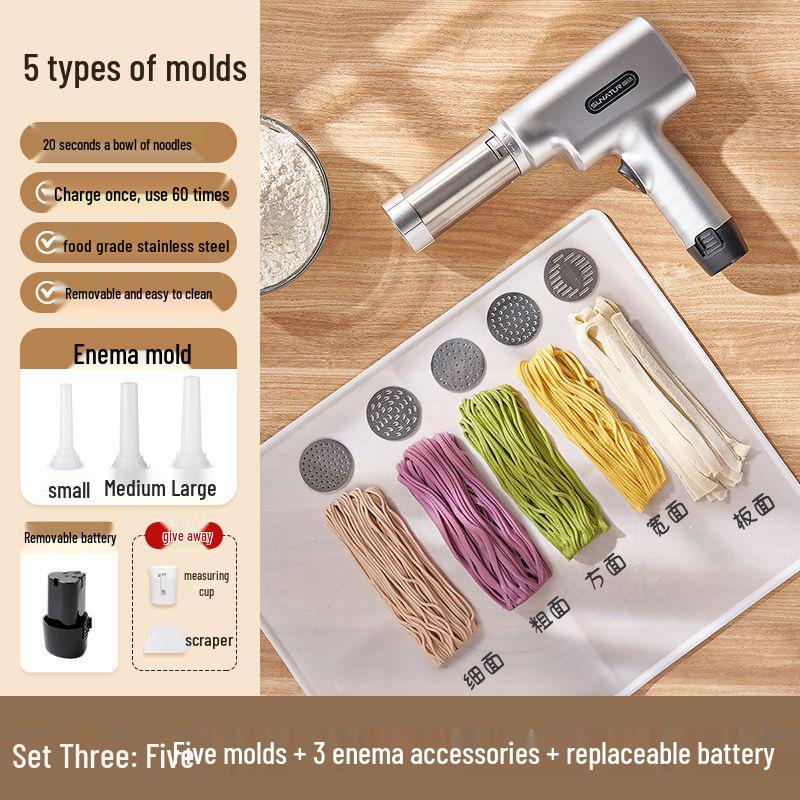 Shunran Fully Automatic Handheld Electric Noodle and Dough Press Machine