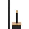 Toilet Suite - SPRINGOS - Black - Metal - Height 79 Cm - Modern and Practical Design