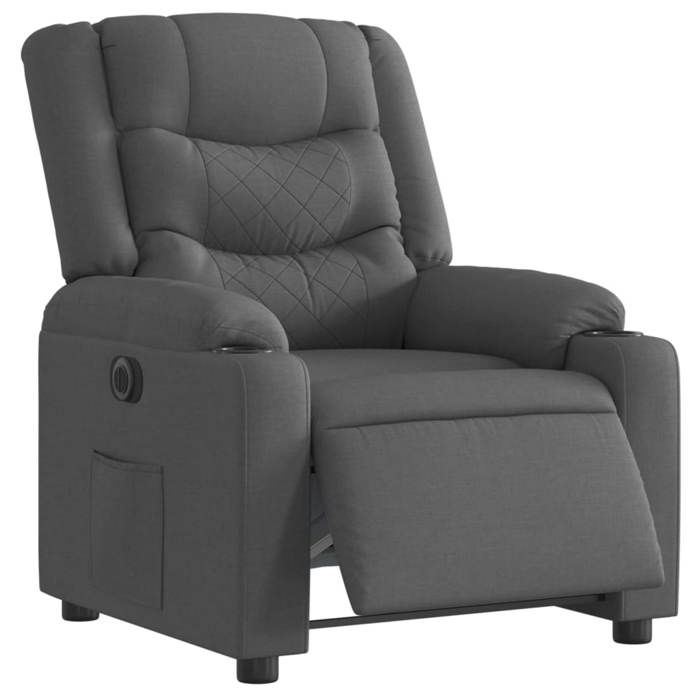 VidaXL Electric Recliner, Relaxation Chair with Adjustable Backrest and Footrest, Living Room Seat 3206568