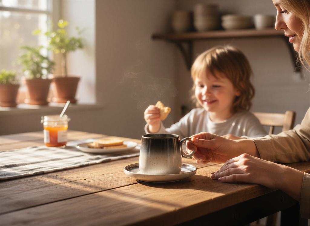 Cup With Saucer 250 Ml For Coffee Tea Ceramics Luna Line