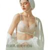 Sujiliangpin Side-Gathering Bra for Large Breasts, Minimizing Effect, Lace Design, Side Support, Slimming for Big Breasts, Anti-Sagging Brassiere