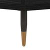 Sideboard in Black Oak Look 60 x 35 x 70 cm