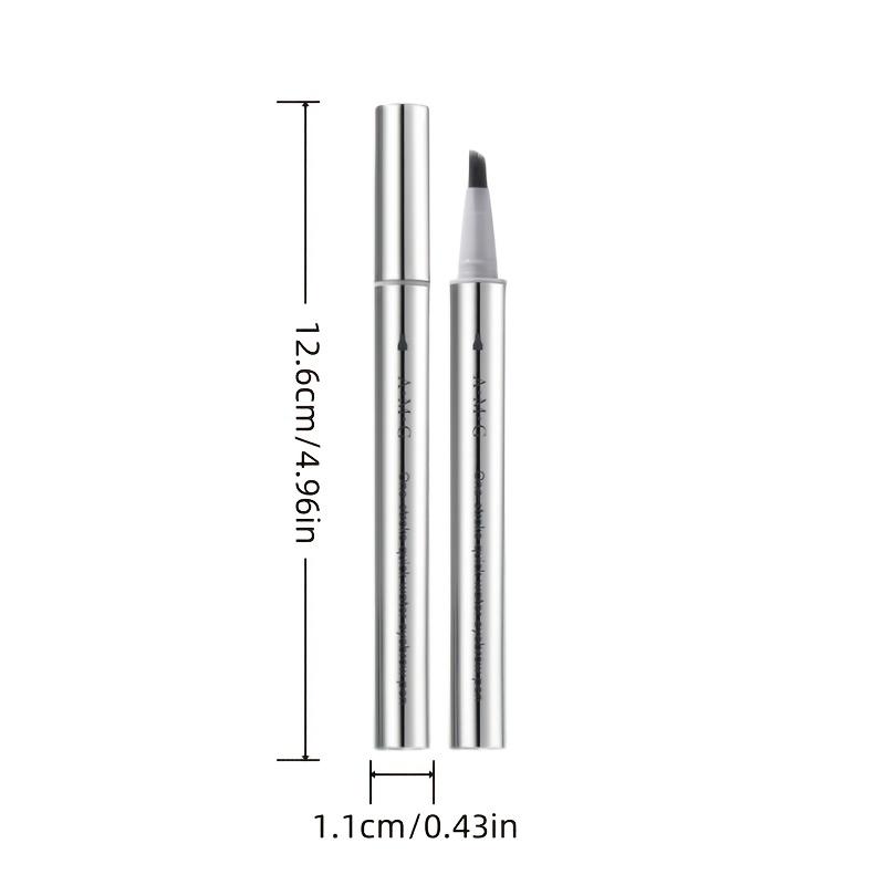 1PC soft and quick-drying water-based eyebrow pencil, fashionable and smart eyebrows, long-lasting waterproof, super fast drying, instant setting