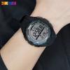 SKMEI 1025 50M Water Resistant Electronic Alarm Clock Men Digital Watch Outdoor Sports Watches LED Outdoor Dress Wristwatches