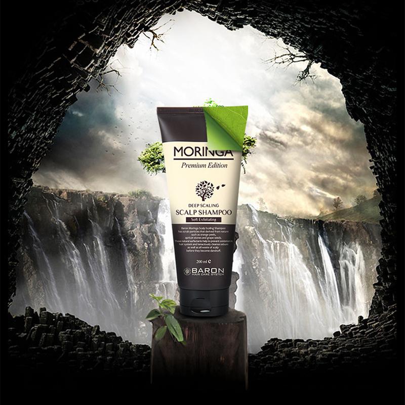 BARON Moringa Scalp Scaling Shampoo 200ml