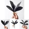 Phalaenopsis Leaves Faux Pu Soft Plastic Plant Accessories For Event Decorations And Home Styling