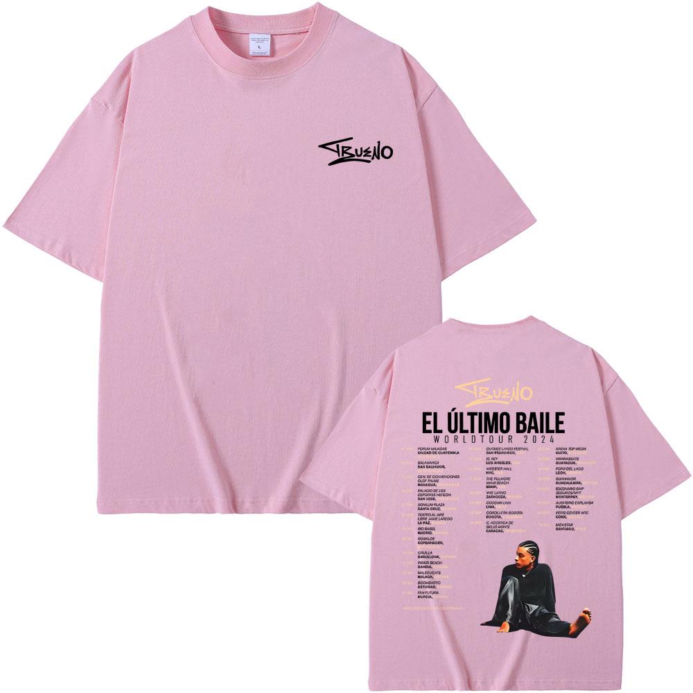 Rare Rapper Trueno El Ultimo Balie World Tour 2024 T Shirt Men Women Fashion Hip Hop Oversized T-shirts Men's Cotton T Shirts