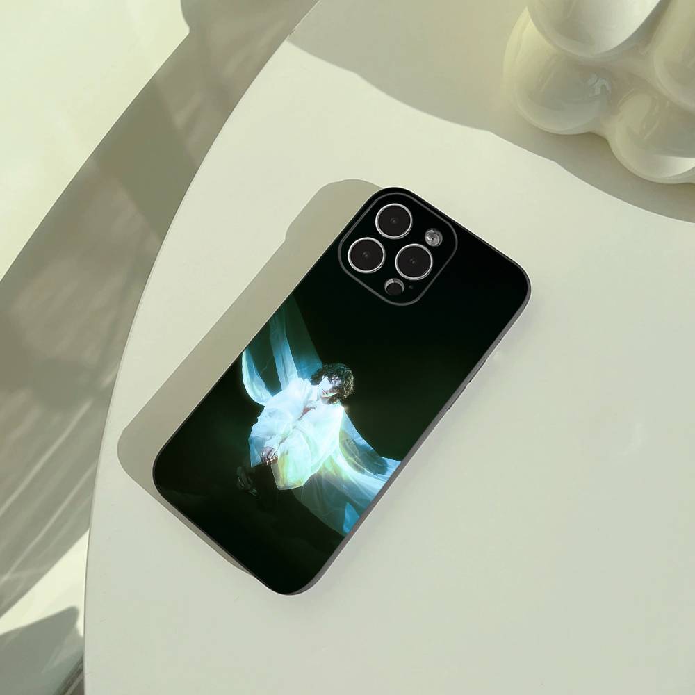 Pop singer-C-Conan-G- Gray Phone Case For iPhone 17,16,15,14,13,12,11 Pro Max,16/15/14Plus,XS Soft Black Cover