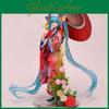 Exquisite Anime Stronger Hatsune Miku Kimono Yukata Hanairogoromo Pvc Action Figure