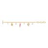 Swarovski Shell Ocean Element T-Bar Design Bracelet Women Bracelet Gold 5520673
