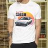 Initial D T Shirt  Unisex Retro Washed Tops Tees Harajuku AE86 Drift Tshirt Hip Hop Male Fujiwara Tofu JDM Japanese T-shirts Shirt