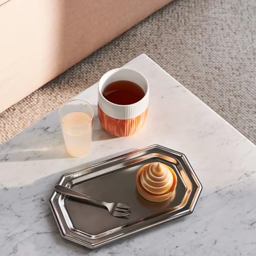 [Officially Imported] Royal Copenhagen Fluted Contrast Mug (Handleless) 380ml Marble Warm Ochre Orange 1073131