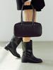 Komorebi Museum Km009L Wide Classic Mid-Calf Boots Genuine Leather Ver. Brown