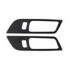 Carbon Fiber Interior Door Handle Panel Cover Trim For Ford Mustang 2015-