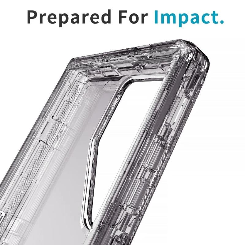 Heavy Duty 3IN1 Armor Case For Samsung Galaxy S26 S25 S24 S23 S22 Ultra Plus Military Grade PC Clear Anti-Drop Protection Cover