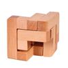 Classic Wooden Puzzle Cube Ball Kongming Luban Lock Brain Teaser Adults Toy