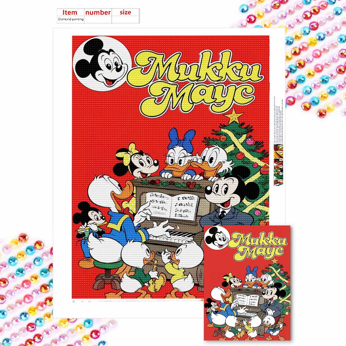 

Full Round Diamond Painting A Humorous Performer Art Rhinestone Picture Mosaic DIY 5D Cross Stitch Embroidery Home Decoration Round 20x30cm