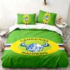 Canberra United 3pc Set Perfect for Bedroom Use Comfortable Bedding Set Includes a Duvet Cover and Two Pillowcases Ideal Birthday or Christmas Gift