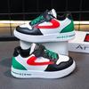 Spring Autumn Kids Breathable Block Sneakers Boys Girls Casual Sports Shoes Fashionable Canvas Flat Shoes For Children