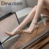 High-heeled Women's Shoes - New Style, Thin Heel, Pointed Toe, Elegant Single Shoe Devotion