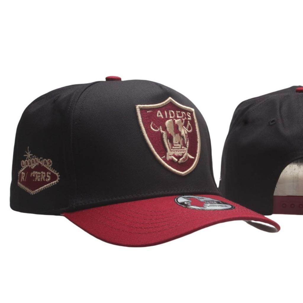 New American Football Hip-Hop Baseball Cap, Adjustable Vintage Curved Brim Hat, Unisex Duckbill Cap