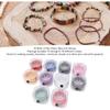 10 Rolls 0.8mm 1000 Yard Flat Stretchy Bracelet Strings with Organizing Cases Crystal Elastic Strings Bead Thread Cord for Jewelry Making Beading and