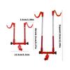Double Rod Fishing Poles Holder Light Weight Fishing Rod Holder for Outdoor Angling Quick Setups Rear Bracket Poles Stand