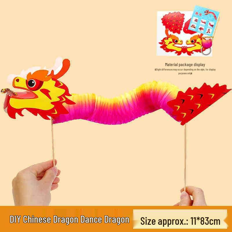 Dragon Dance DIY Craft Pack for Kids - National Day Activity