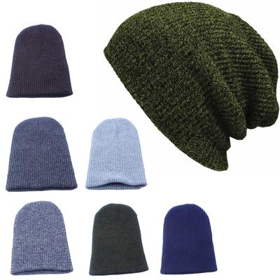 Autumn Winter Women's And Men's Hat New Sim-ple Soft Bea-nie Thin Knitted Cap Outdoor Warm Cold-Proof Fashion Bonnet Bea-nie Hat