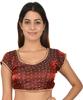 Pakisatni Party Wedding Wear Ethnic Blouse Indian Women's Silk Blend Choli Dress