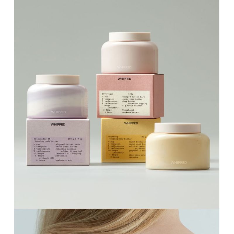 WHIPPED - Vegan Topping Body Butter - 3 Types