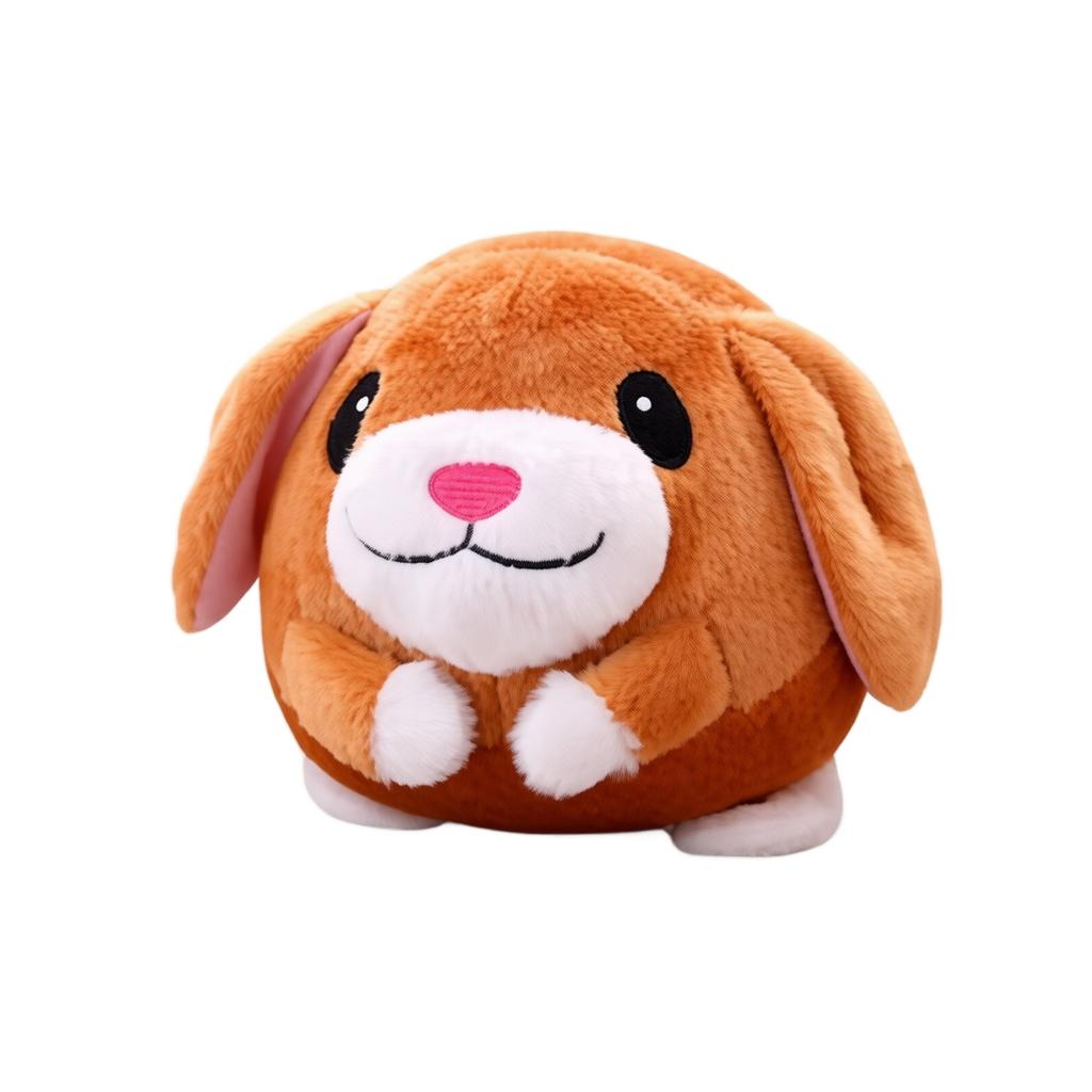 Interactive Dog Toy Ball with Bouncing Action and Music Modes for Play
